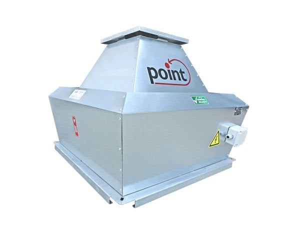 Point P-DCF V 400 Dıştan Motorlu Dikey Atışlı Çatı Tipi Fan 4000 m3