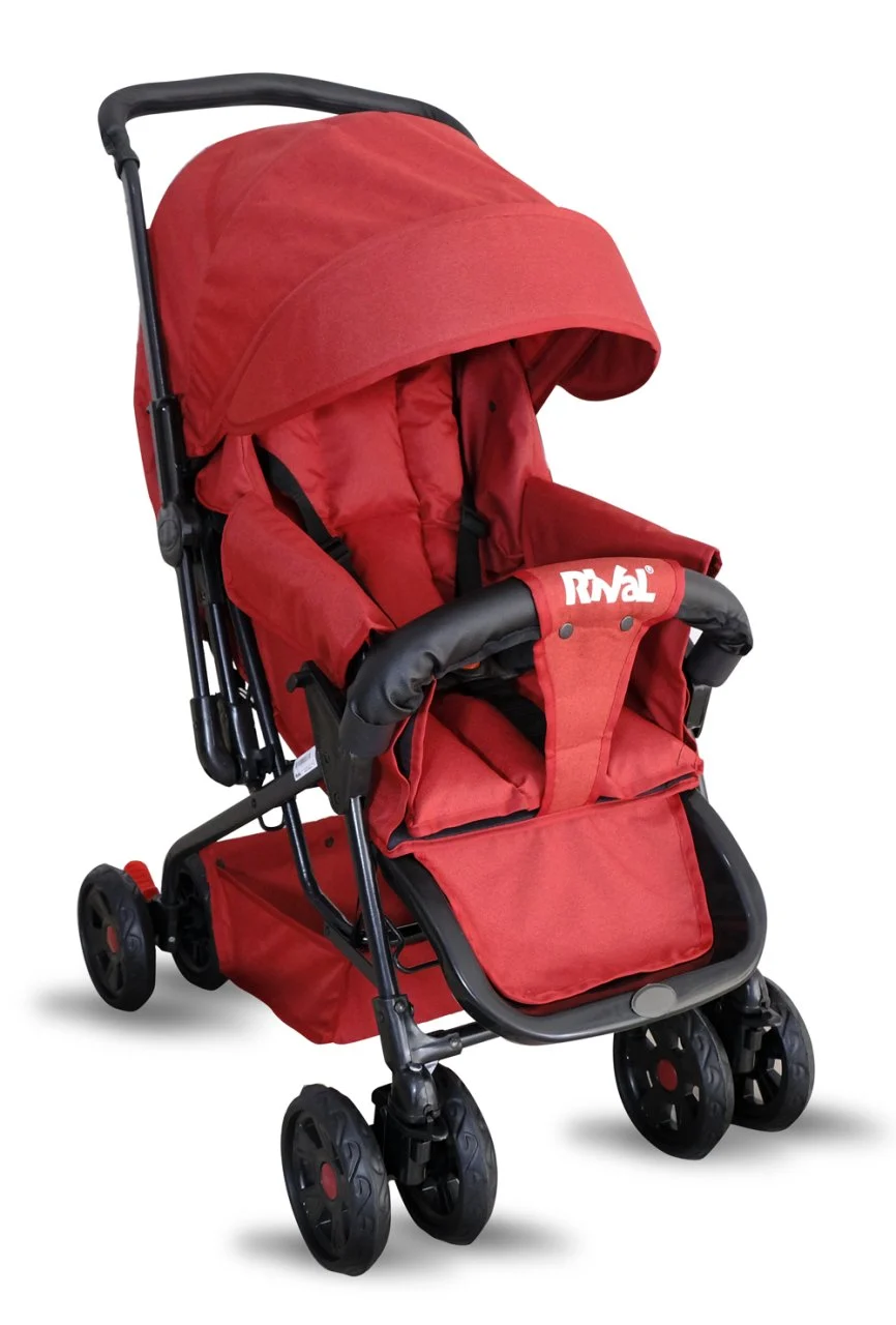 Rival Rv110 Nova Çift Yönlü Bebek Arabası Kırmızı