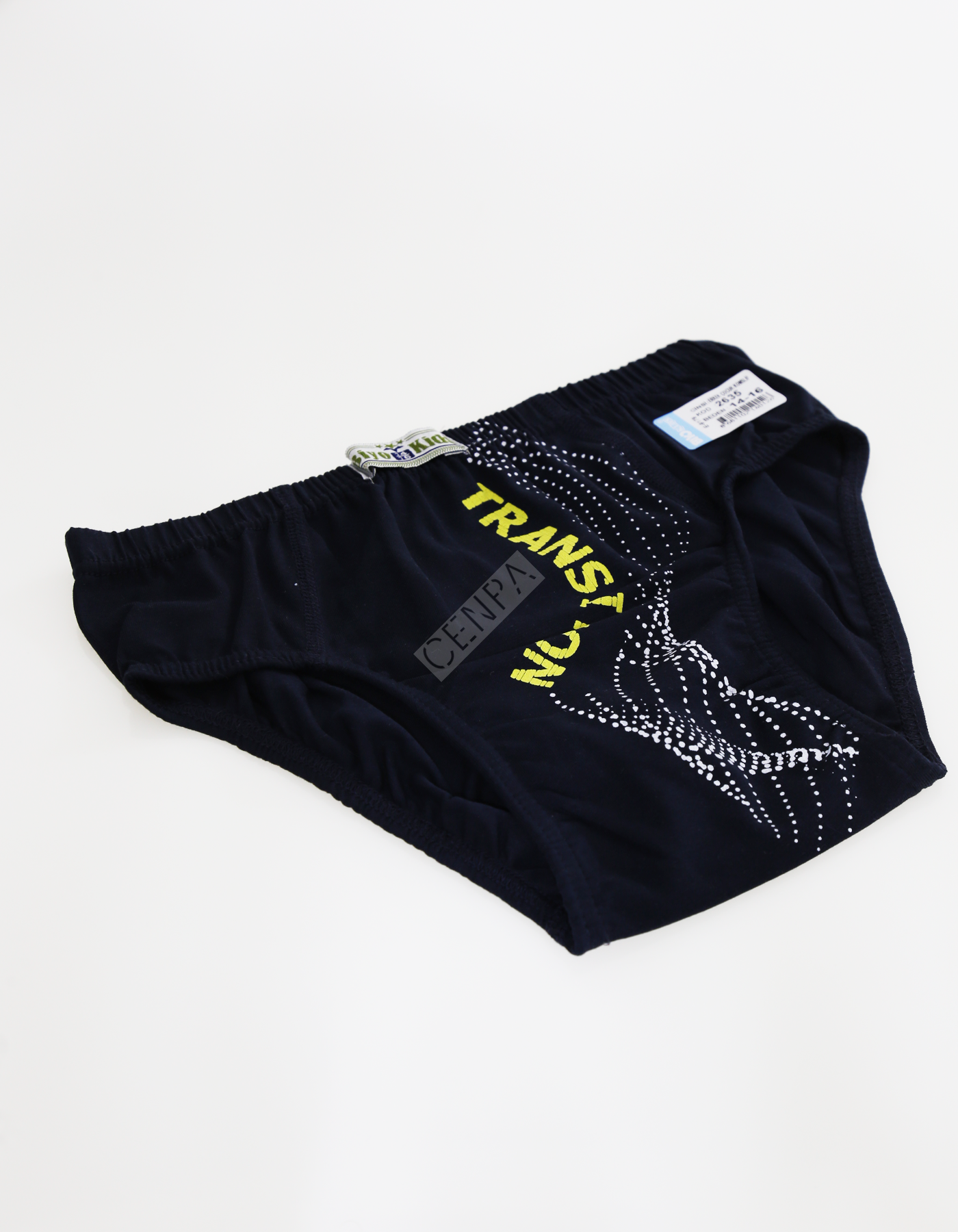 Biyokids Çocuk Erkek 14-16 Yaş Baskılı Renkli Slip Lacivert