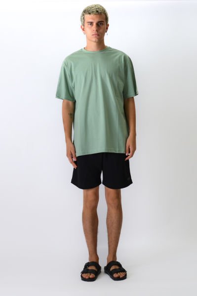 Oversize Green Basic T-Shirt