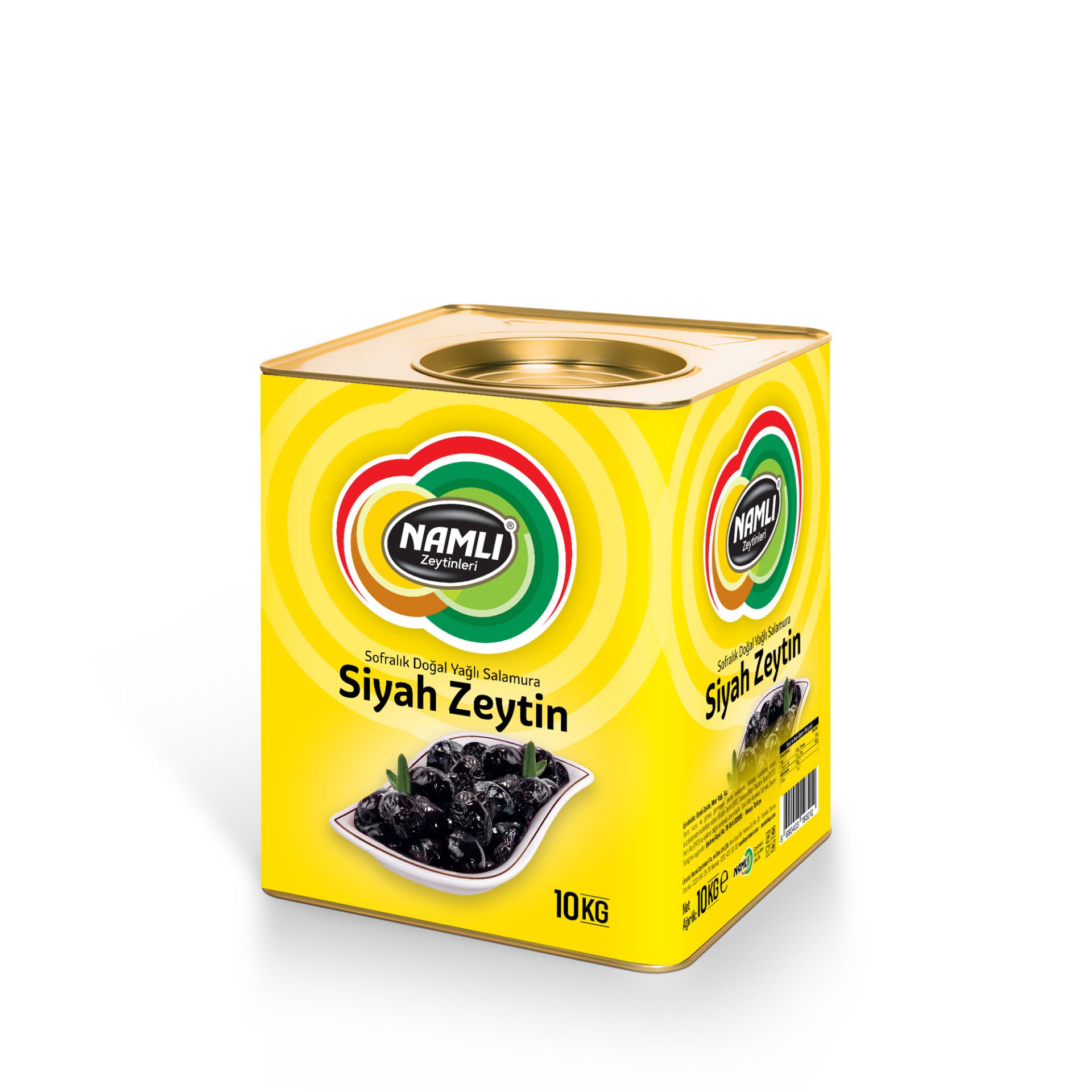 10 KG GEMLİK SALAMURA SİYAH ZEYTİN