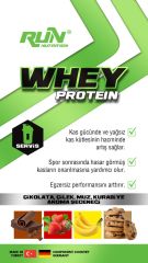 Whey Protein - 72 Adet - 4 Aromalı - 2376g - Hediyeli