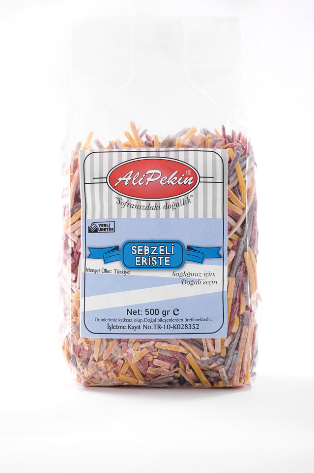 ALİ PEKİN SEBZELİ ERİŞTE 500 GR