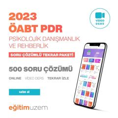 ÖABT PDR | Soru Çözümlü Tekrar  Video Ders