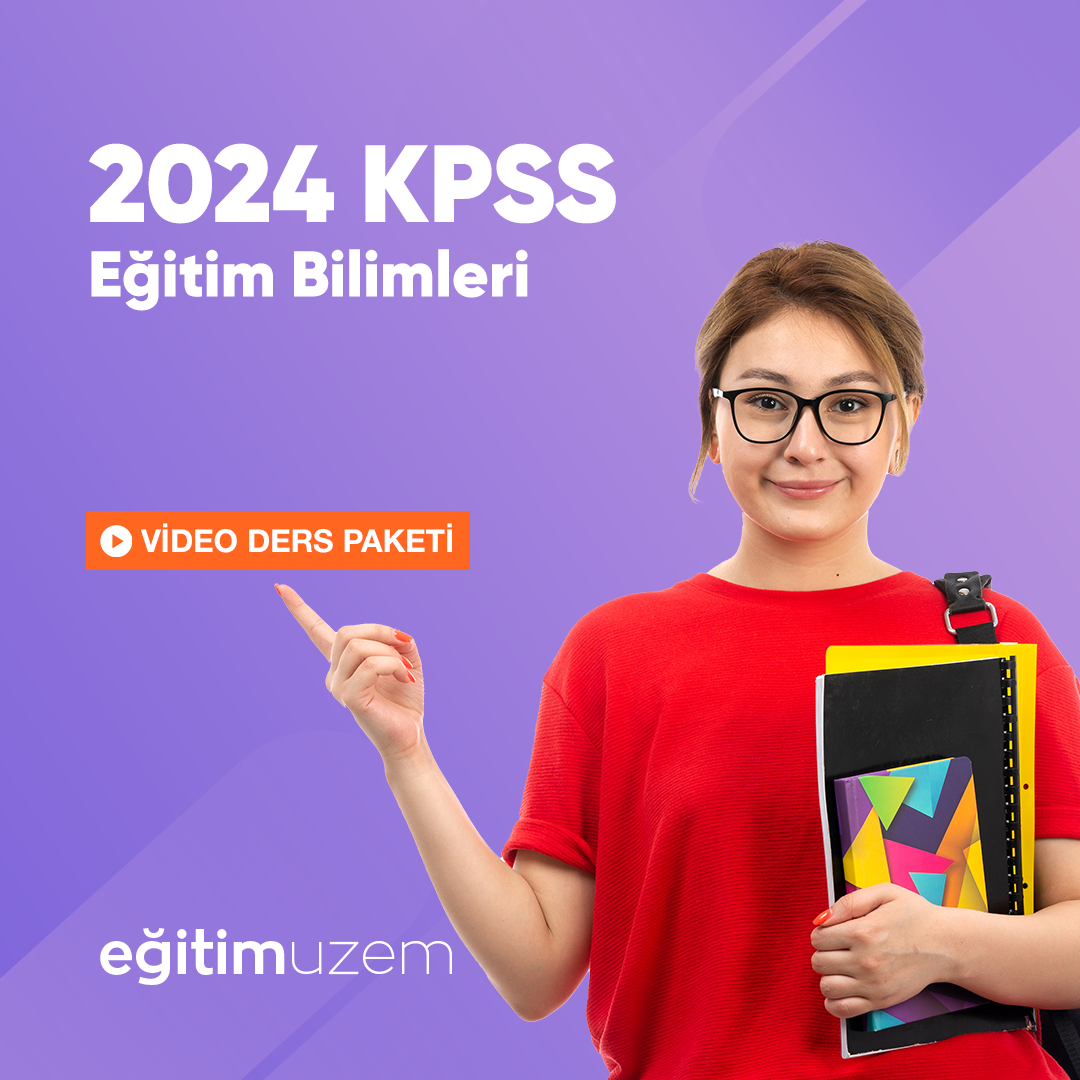 2024 KPSS Eğitim Bilimleri Video Ders