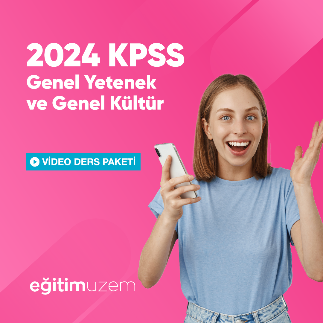 2024 KPSS Genel Yetenek Genel Kültür Video Ders