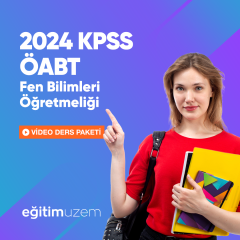 2024 KPSS ÖABT Fen Bilimleri Öğretmenliği Video Ders