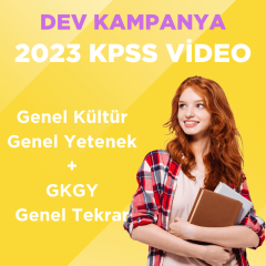 2023 KPSS GKGY Video Ders + GKGY Genel Tekrar