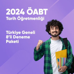 2024 KPSS ÖABT Tarih Öğretmenliği Türkiye Geneli 8'li Deneme