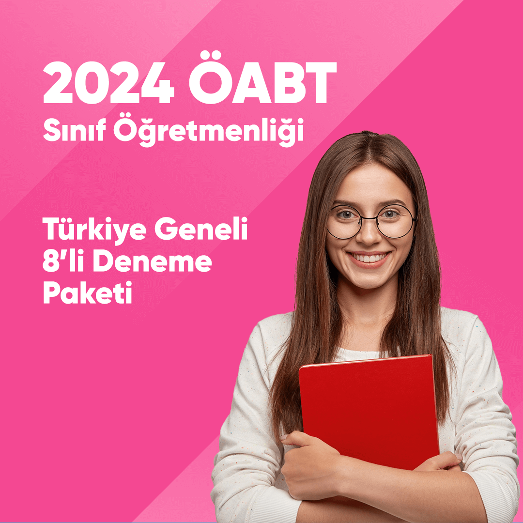 2024 KPSS ÖABT Sınıf Öğretmenliği Türkiye Geneli 8'li Deneme