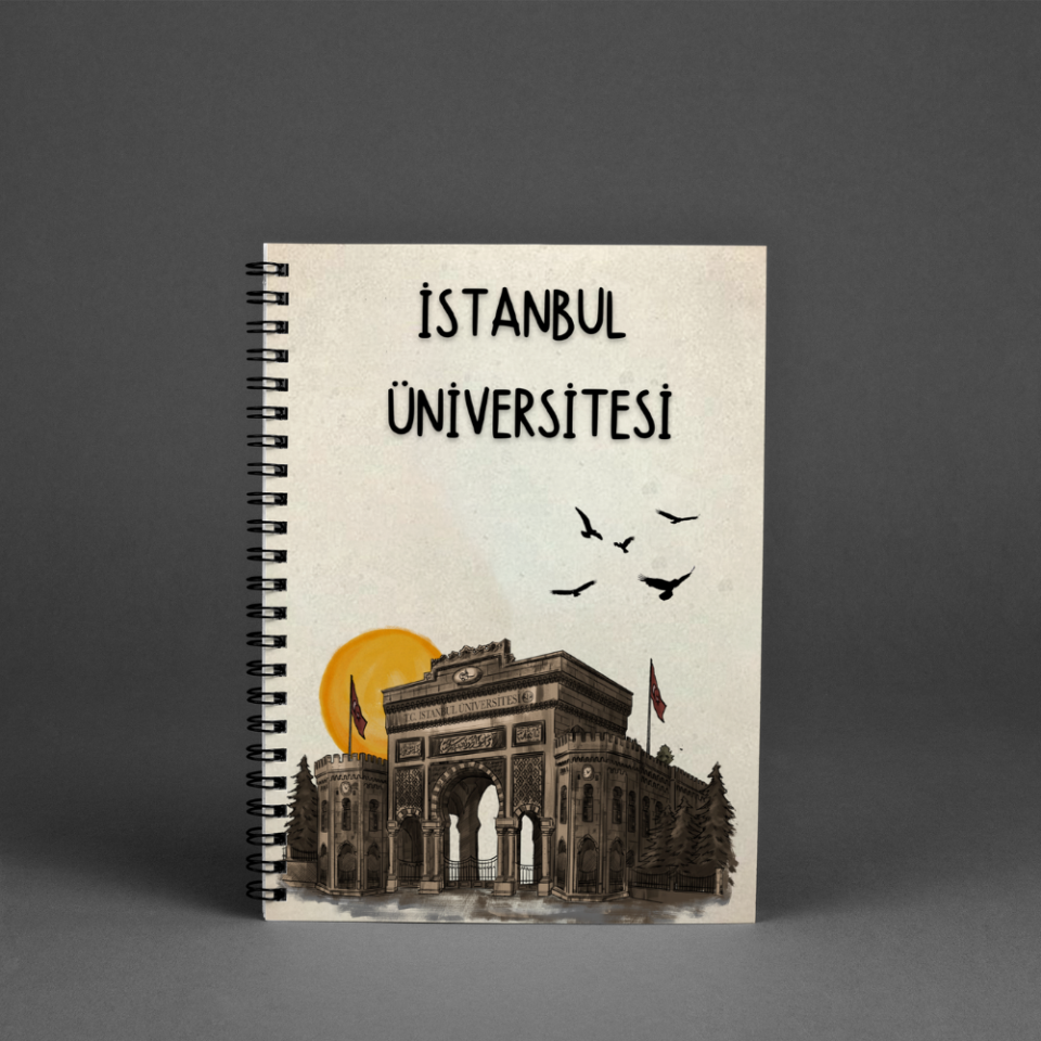 İstanbul Üniversitesi Özel Tasarım Defter 02