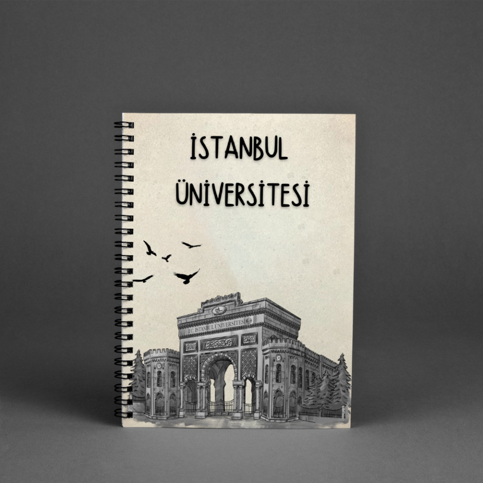 İstanbul Üniversitesi Özel Tasarım Defter 01