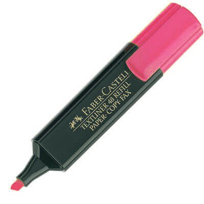 Faber-Castell Fosforlu Kalem Pembe