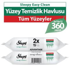 Easy Clean Yüzey Temizlik Havlusu 24x15 (360 Yaprak)