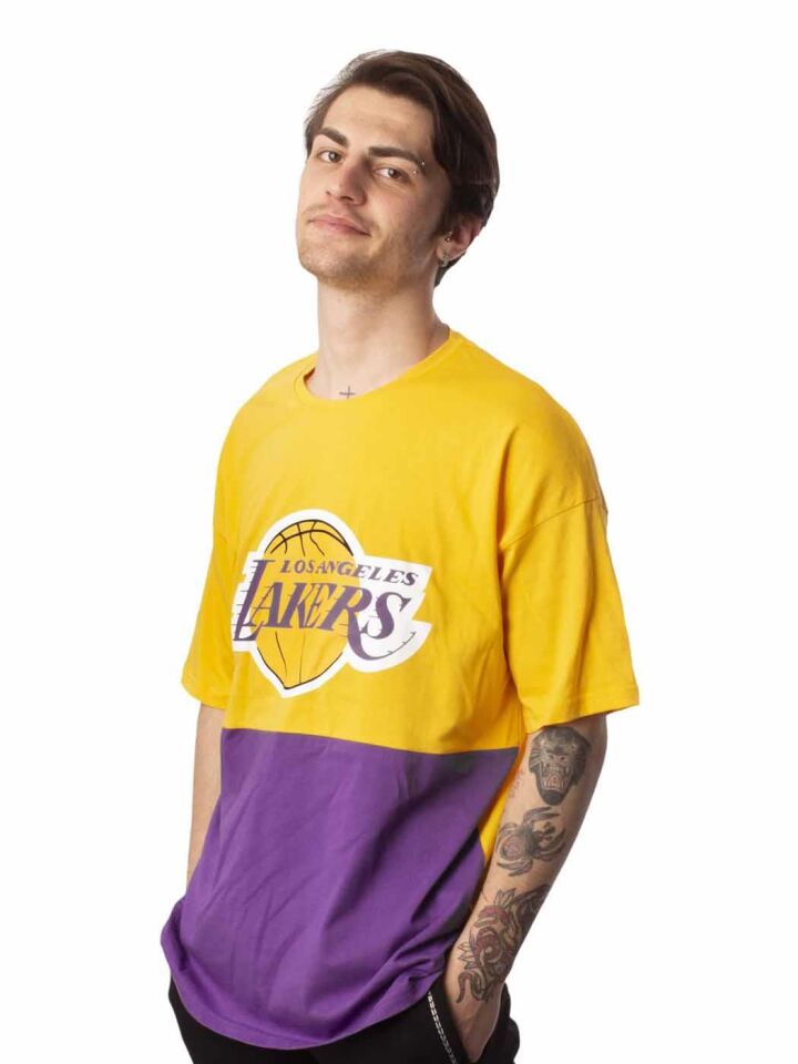Los Angeles Lakers NBA Basketbol Oversize Tişört