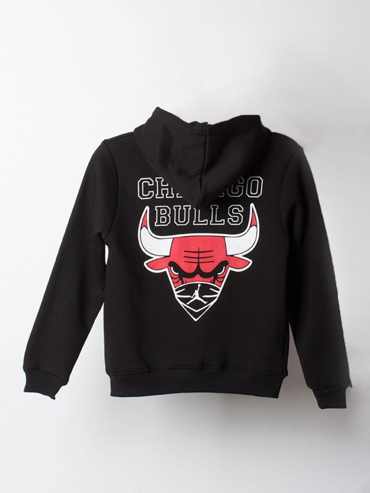 Chicago Bulls Çocuk Fermuarlı Sweatshirt 8284