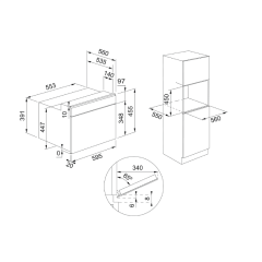 Franke Smart FSM 45 MW XS 40 lt Ankastre Mikrodalga Fırın