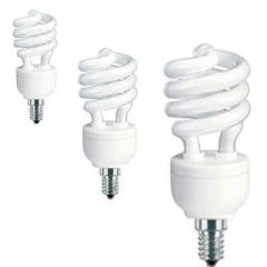 Osram-Philips-General-Sylvania E14 Duy 8 Watt Enerji Tasarruflu Spiral Ampul Beyaz Işık