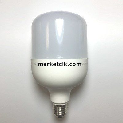 50 Watt Büyük Jumbo Torch Led Ampul, E27 Normal Duylu Günışığı Sarısı Işık