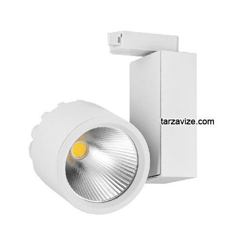 Cata CT-5347 Beyaz 40 Watt Led Ray Spot Armatür Günışığı-Beyaz Işık