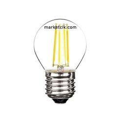 Marketcik 4-6 Watt E27 Duy Led Filament Ampul, Normal Duy Top Model Led Ampul