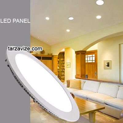 Marketcik 3 Watt Sıva Altı Yuvarlak Silim Led Panel Armatür Beyaz Işık