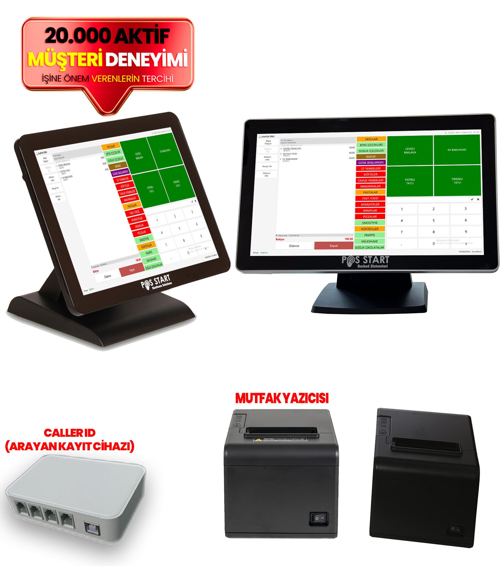 Restaurant Barkod Sistemi | Master Set