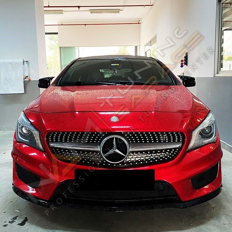 Mercedes CLA W117 Batman Yarasa Ayna Kapağı Piano Black / 2013-2018