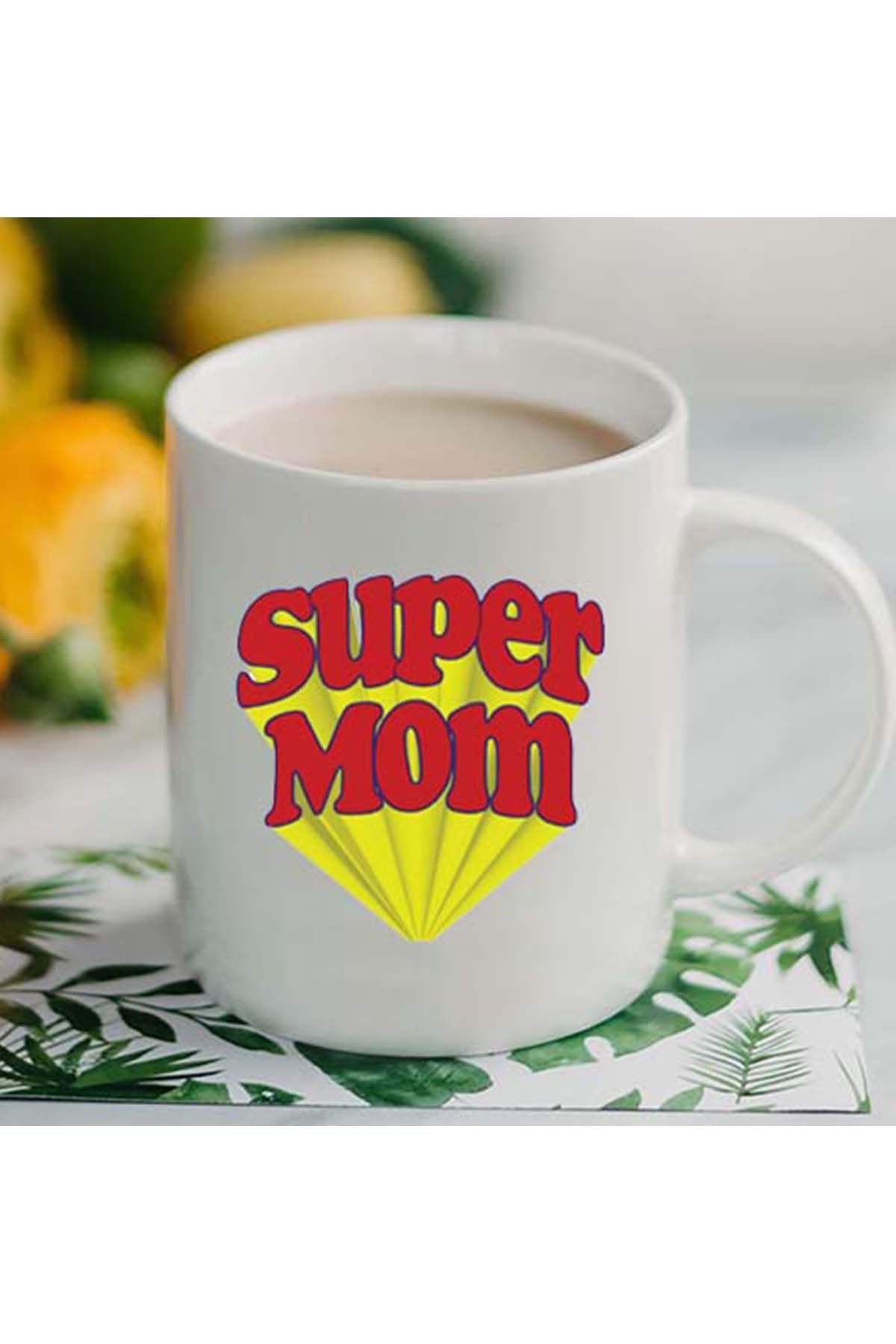 Super Mom Anneye Özel Kupa Bardak