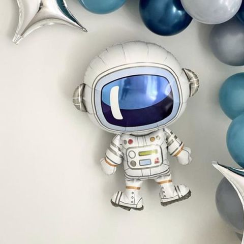 Astronot Konsept Doğum Günü Balonu Büyük Astronot Balon