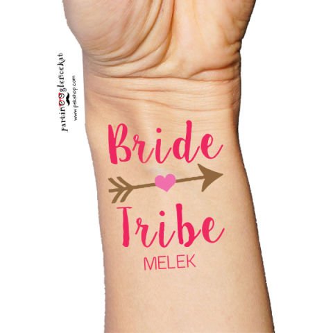 Bride Tribe İsme Özel Dövme