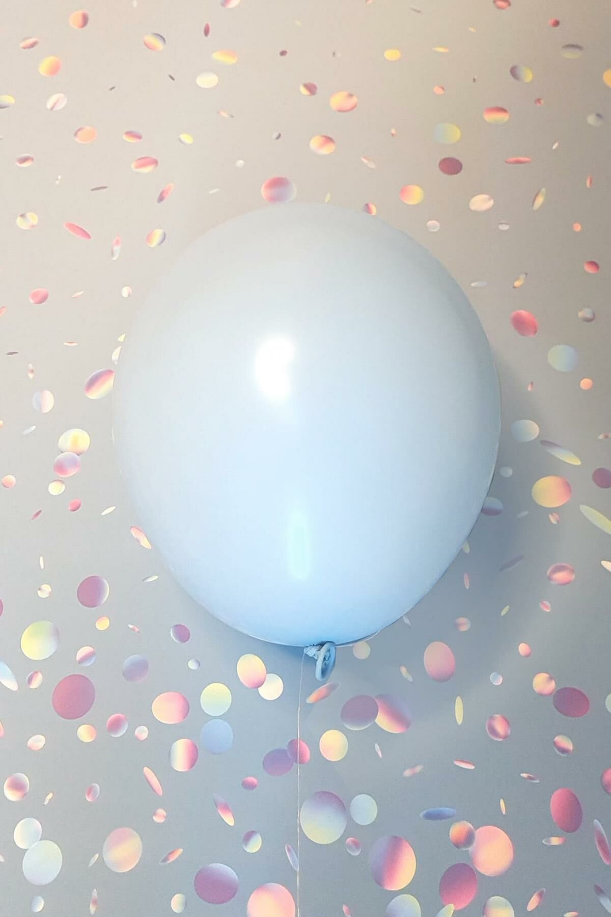 Makaron Mavi Balon 10 Adet - 12 inc 30 cm Parti Balonu