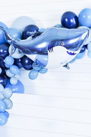 Köpek Balığı Folyo Balon Büyük Shark Köpek Balığı Balon