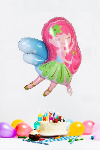 Peri Kızı Folyo Balon Fairy Girl 85cm