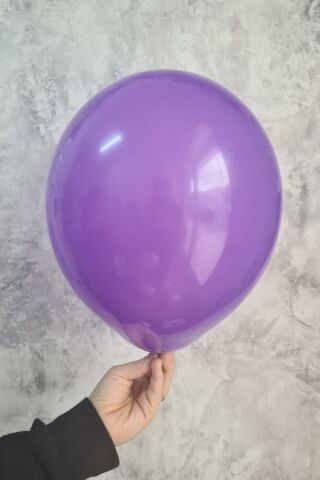 Mor Balon 10 Adet - 12 inc 30 cm Parti Balonu