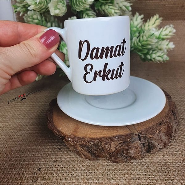 Kişiye Özel Damat Kahve Fincanı