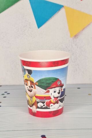 Paw Patrol Karton Bardak 8oz 8 li