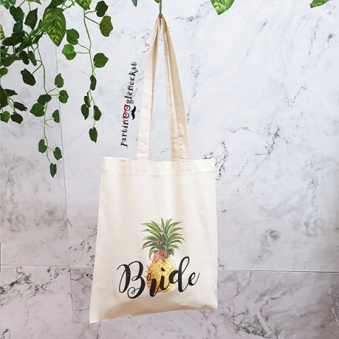 Ananas Konsept Bride Yazılı Çanta