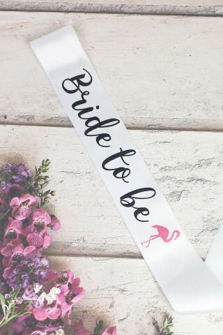 Bride to be Kuşak, Flamingo Konsept Bekarlığa Veda Kuşağı