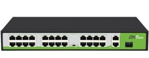 Zkteco PE242-300-C 24 Port 2xGigabit +1xSfp Uplink Poe Switch