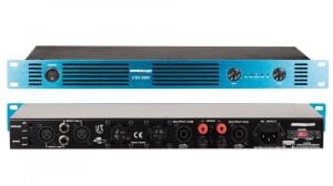 Bergmann CTD-300-2X450W 4 Ohm D Class Switch Amplifier Stereo 1U