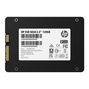 HP 120 GB S650 345M7AA 2.5'' SATA 3.0 SSD Disk