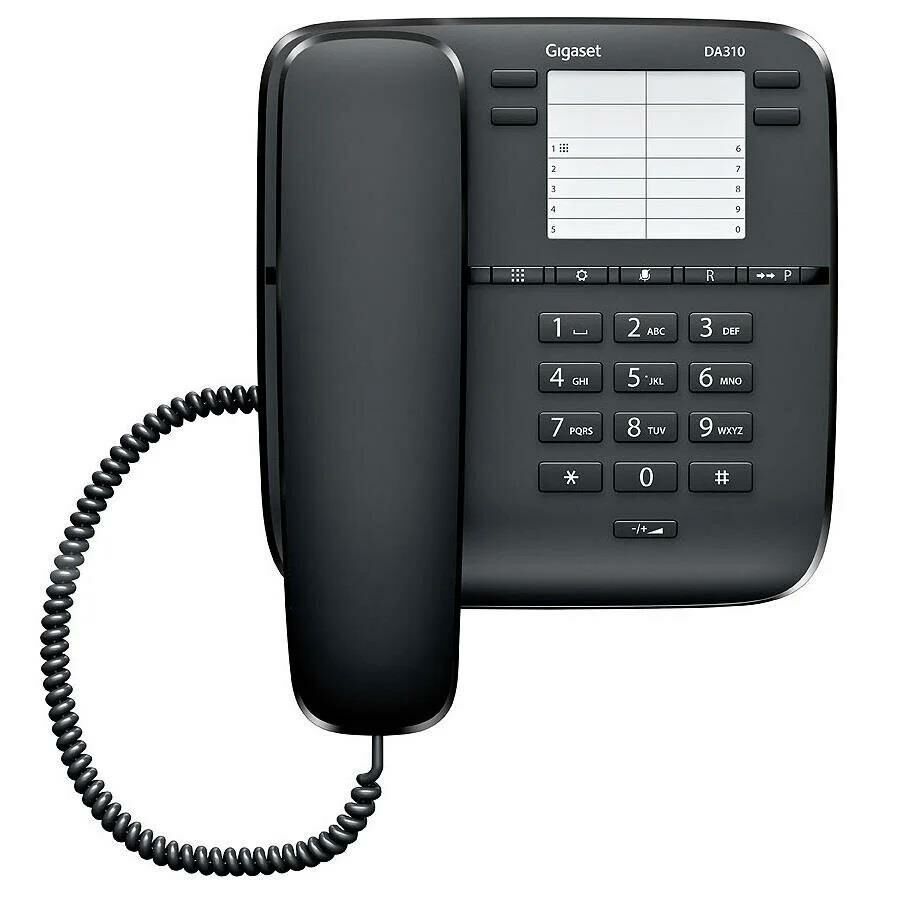 Gigaset DA310 Masaüstü Telefon Siyah
