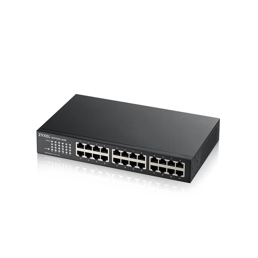 Zyxel GS1100-24 24 Port 10/1000 Yönetilemez Switch