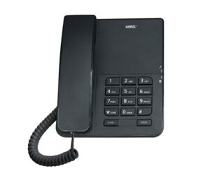 Karel TM140 Telefon Siyah