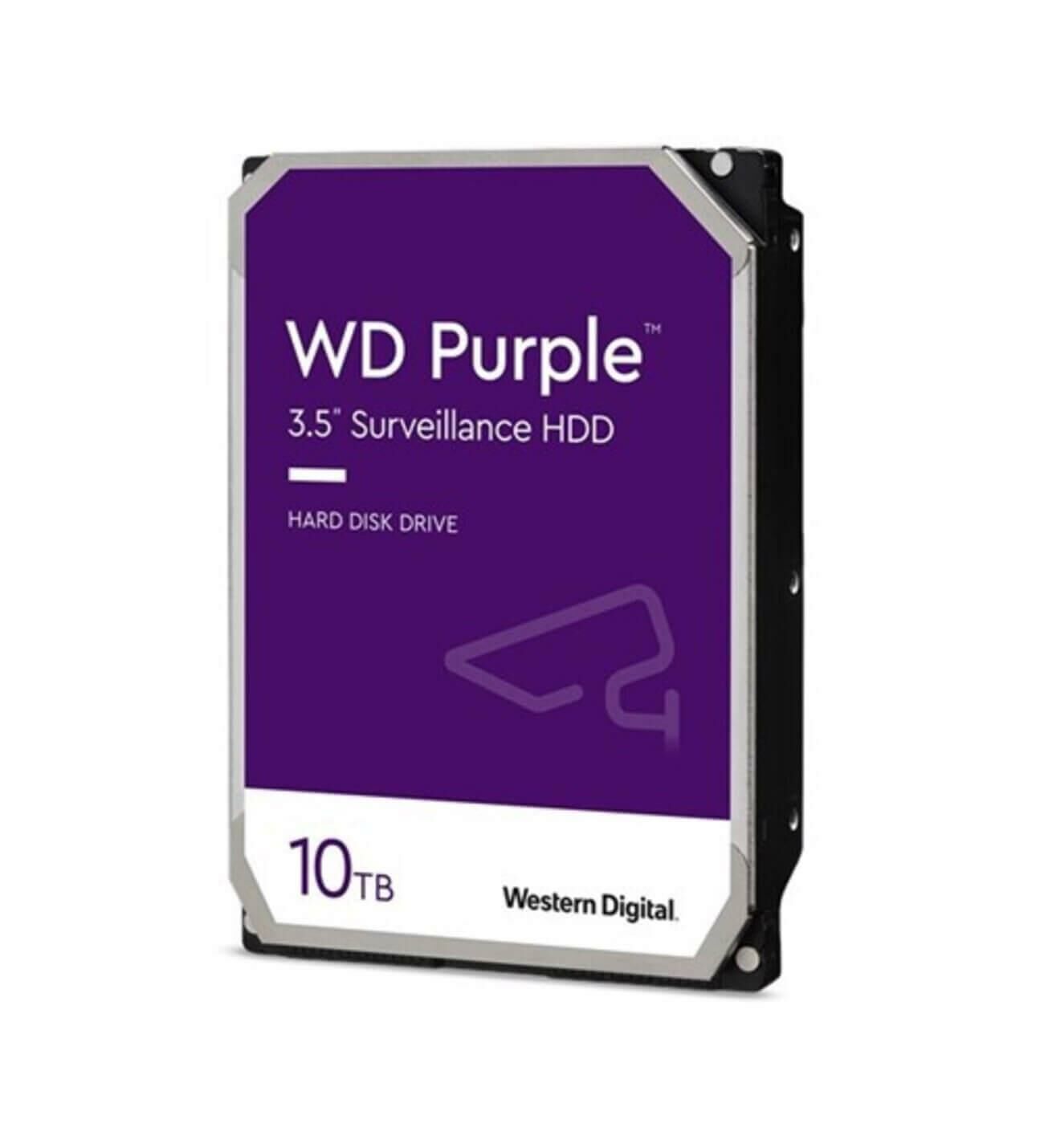 Western WD101PURP 10 Tb Wd 3.5 Purple Sata3 7200rpm 256mb 7/24 Güvenlik Harddiski