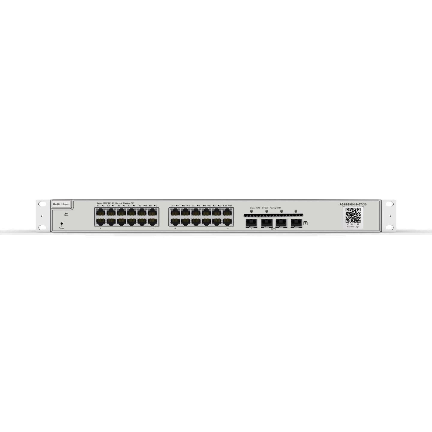 Ruijie Reyee RG-NBS5200-24GT4XS 24 Port Gigabit 4x10g Sfp L2 Yönetilebilir Switch