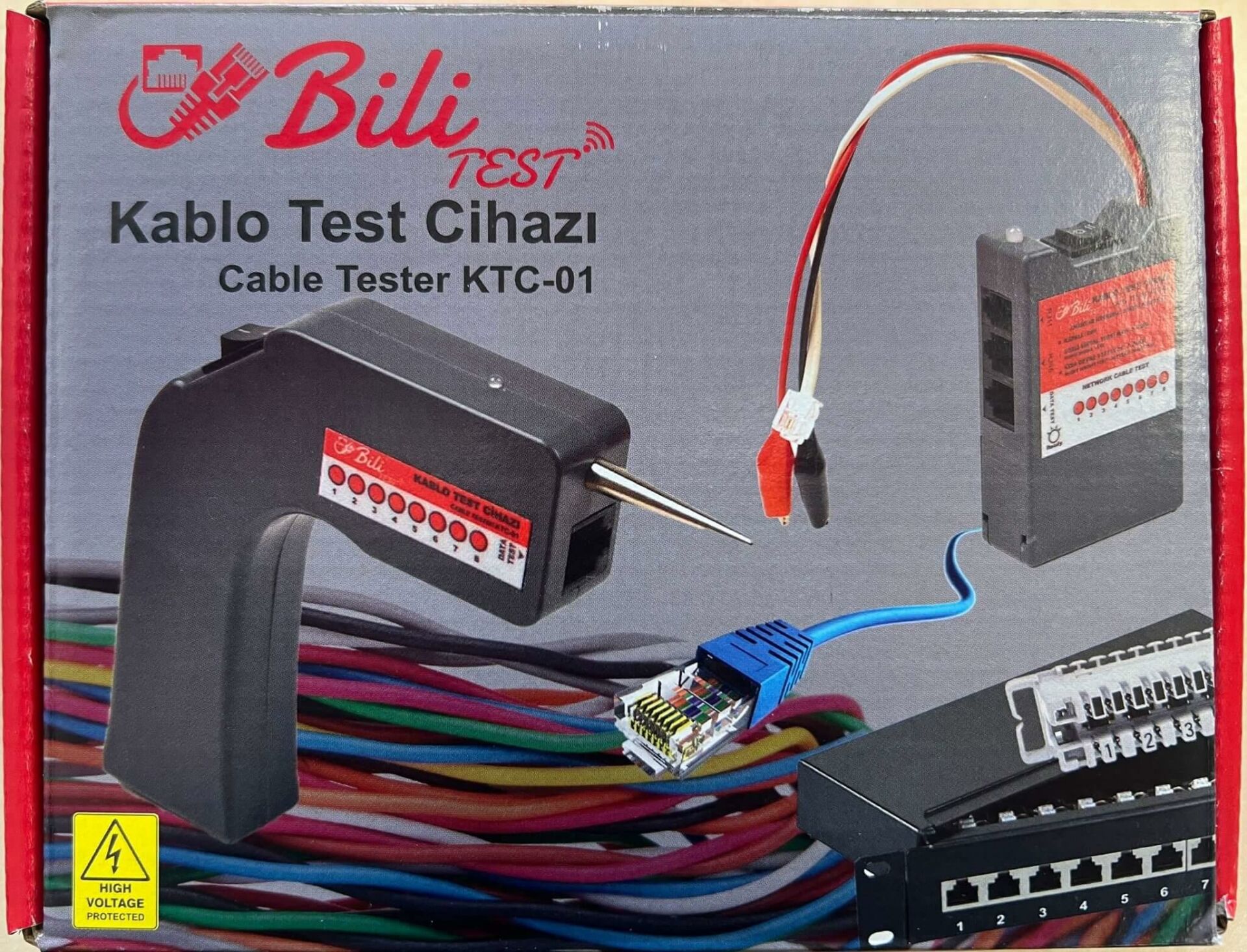 Bili Ktc-01 Lo Lo Test Kablo Test Cihazı