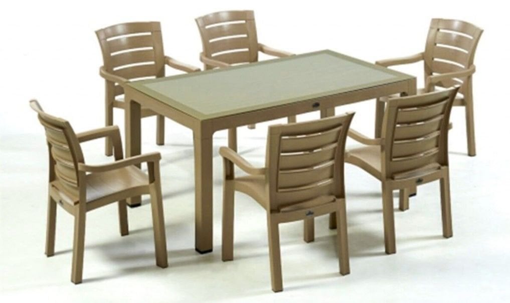 MİLANO01 CAPPUCCİNO 6'LI BAHÇE TAKIMI