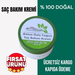 BITTIM ÖZLÜ SAÇ BAKIM KREMİ